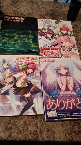 Angel Beats Artbooks