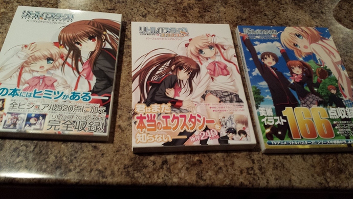 Little Busters Artbooks