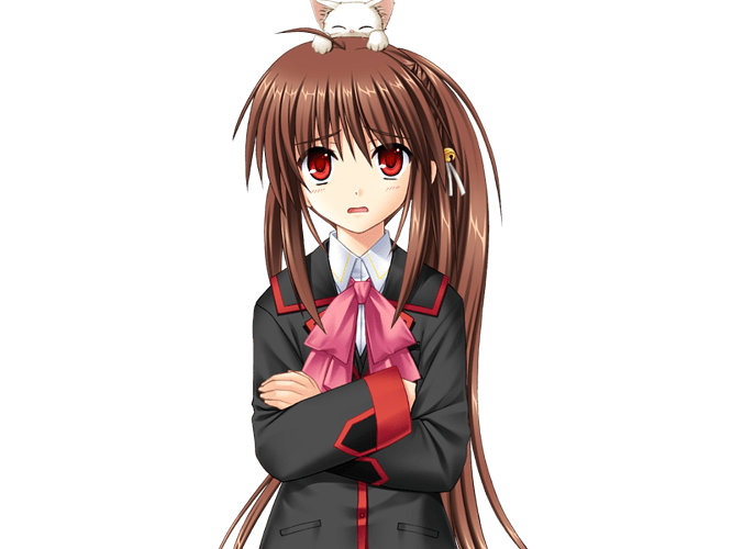 little busters rin character design