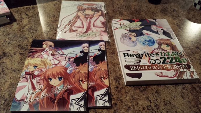 Rewrite Artbooks